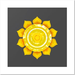 Solar plexus Chakra, Manipura Posters and Art